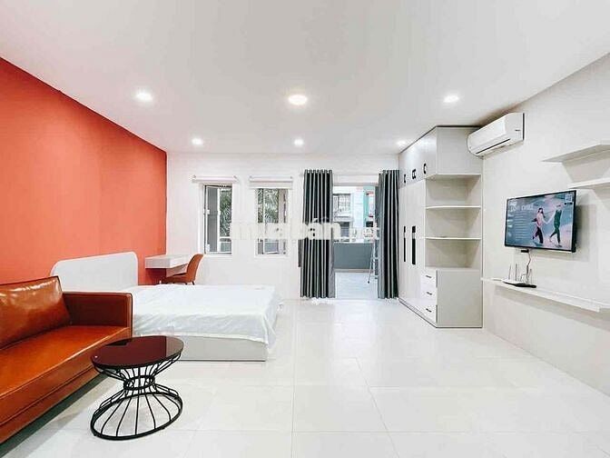 Cho Thuê Căn 1 Phòng Ngủ Ban Công_Full NT, Có Máy Giặt Riêng Gần Lotte