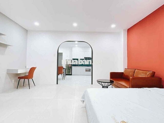 Cho Thuê Căn 1 Phòng Ngủ Ban Công_Full NT, Có Máy Giặt Riêng Gần Lotte