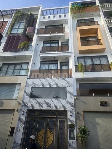 Bán nhà mới xây Thống Nhất, Gò Vấp, 4,1x13m, lửng, 4 lầu, thang máy