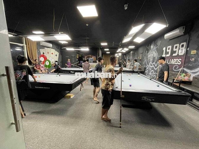 Sang nhượng quán Billiards tâm huyết