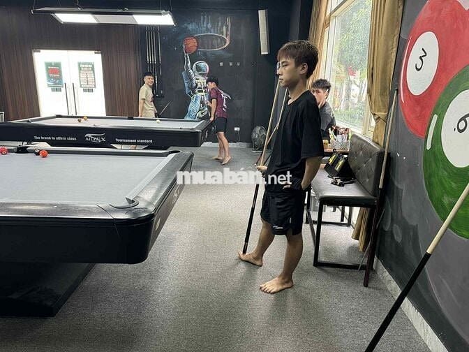 Sang nhượng quán Billiards tâm huyết