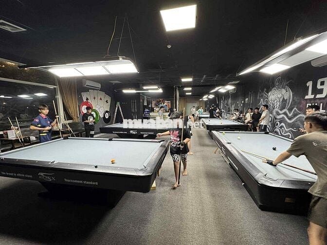 Sang nhượng quán Billiards tâm huyết