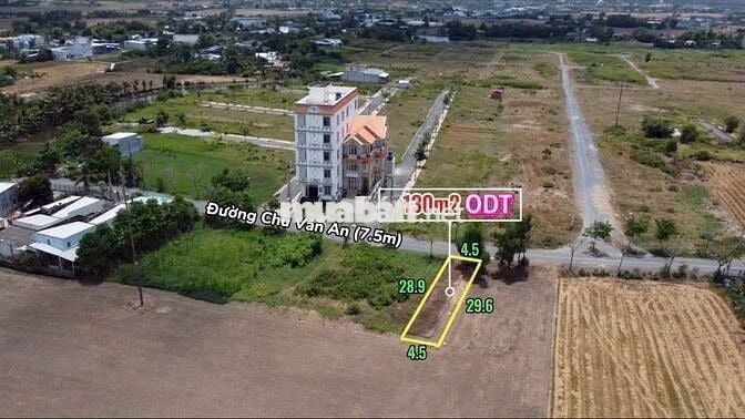 Cần bán lô đất full thổ ODT ,MT Đường Chu Văn An,TT Cần Đước ,Long An