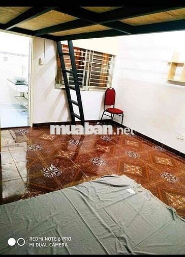 CHO THUÊ - PHÒNG 32m2 - GÁC LỬNG - 4 NGƯỜI 3 XE MÁY - CHU VĂN AN