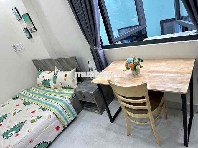 Căn Hộ Studio…Full Nội Thất…Giáp Quận 1…Nhà Mới 100%