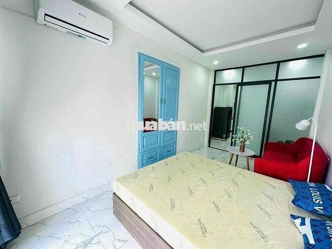 CHO THUÊ CĂN 1 PHÒNG NGỦ BAN CÔNG 40M2_FULL NT MÁY GIẶT RIÊNG QUẬN 4