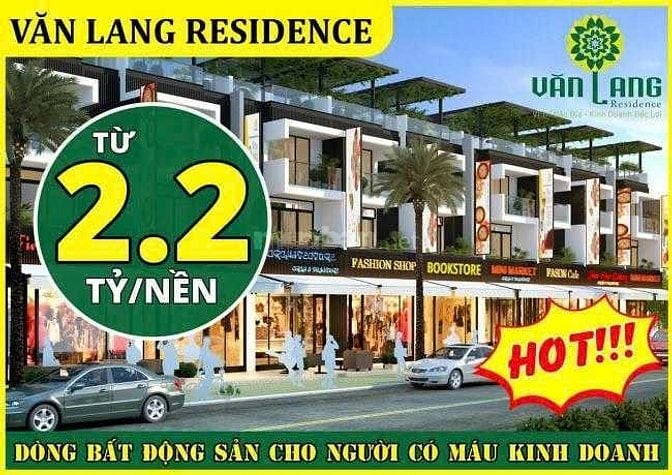 🏦MỞ BÁN ĐỢT 1 DỰ ÁN VĂN LANG RESIDENCE , GIÁ CỰC ƯU ĐÃI, SHR, 1,98 TỶ