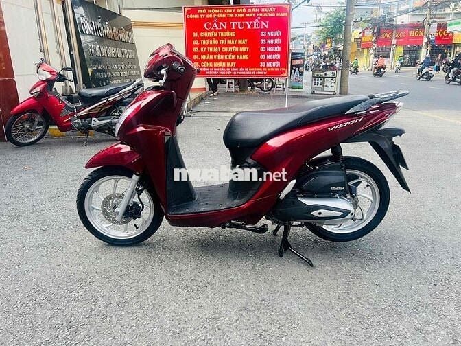 HONDA VISION 110cc . ĐK 2021 - HỖ TRỢ GÓP