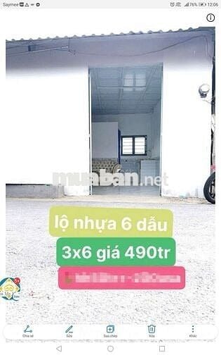 BÁN NHÀ 17,8M2 MỚI ĐẸP CẤP 4 HẺM 6M XE TẢI HẺM 6 DẪU Ở NGAY