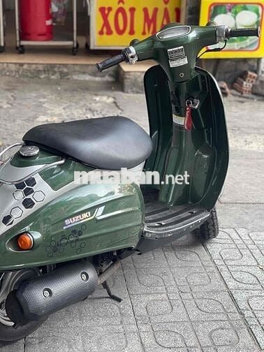 suzuki 50cc 2 thì cổ điển đẹp máy ngon