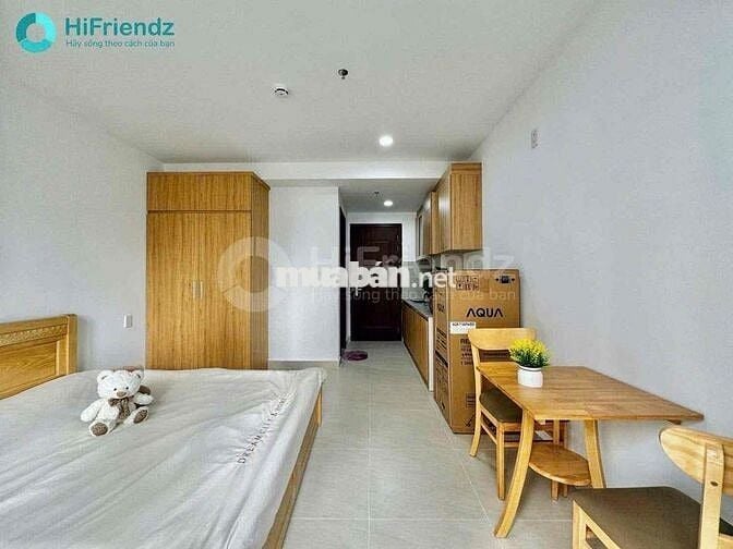CĂN STUDIO BAN CÔNG - FULL NỘI THẤT - NGAY KẾ ĐẠI HỌC VĂN LANG