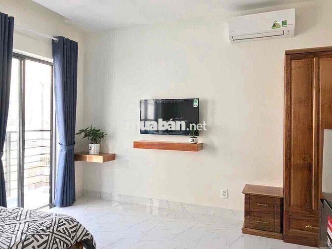 Phòng 35m² full nội thất, ban công – Phan Văn Hân, 5 phút qua Q