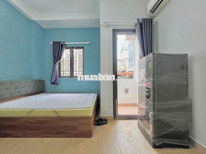 Căn hộ mini bancon máy giặt riêng giá rẽ ngay chợ Bà Chiểu - ĐH HUTECH