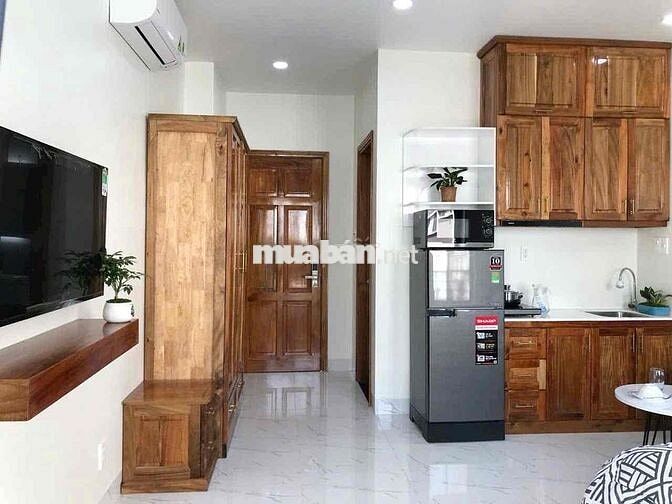 Phòng 35m² full nội thất, ban công – Phan Văn Hân, 5 phút qua Q