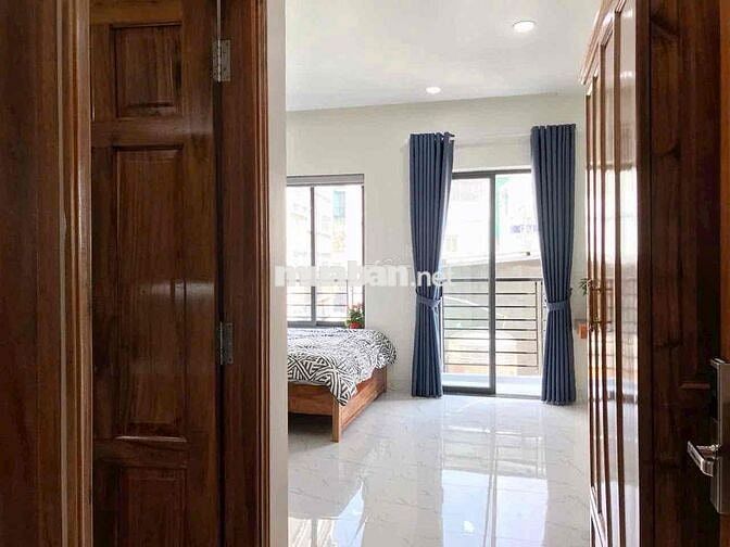 Phòng 35m² full nội thất, ban công – Phan Văn Hân, 5 phút qua Q