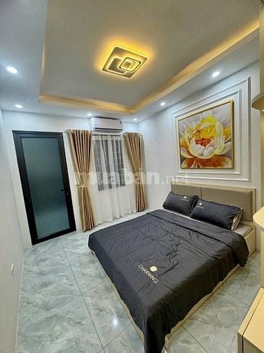 Nhà đẹp long lanh ngõ Đê Tô Hoàng, giá 6.35 tỷ, 27m2x3T, ẢNH THẬT 