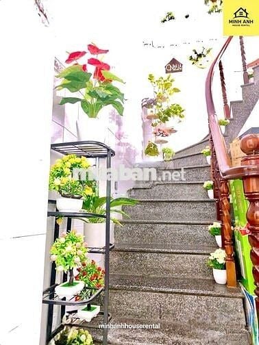 🔥🔥Nhà thuê Thiên Phước, 4PN, hẻm thông, Quận Tân Bình.