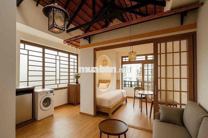 CĂN HỘ 1 PHÒNG NGỦ ĐẸP NGAY CHỢ TÂN HƯƠNG - FULL NT MÁY GIẶT RIÊNG