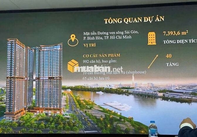 DỰ ÁN A&T SAIGON RIVERSIDE , CĂN HỘ CAO CẤP VEN SÔNG SÀI GÒN , 2PN 1WC