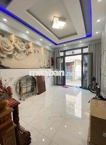 5,05 tỷ- bán nhà 3 tầng Bình Tân, Hương lộ 2- 4❌11m, sổ riêng