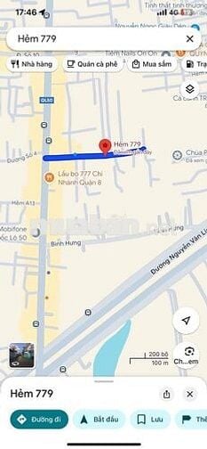 Bán nhà mặt tiền hẻm Ốc Kiều 779, Ấp 1, Bình Hưng, Bình Chánh – Giá tố