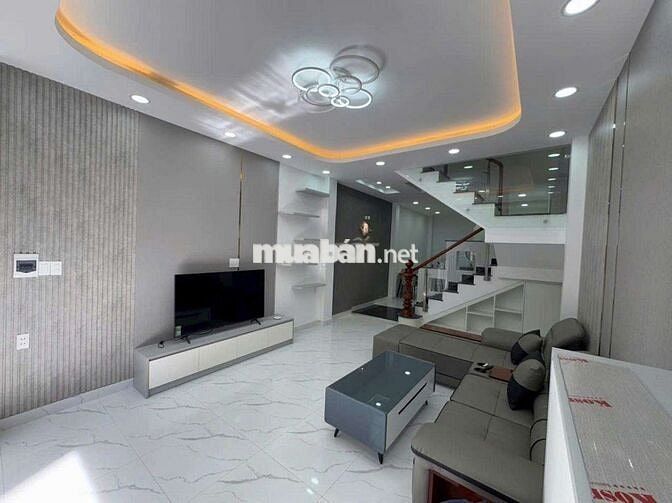NHÀ ĐẸP 3 TẦNG HẺM XE HƠI THÔNG - 50M2 P16 GÒ VẤP -  SỔ ĐẸP - GIÁ TỐT