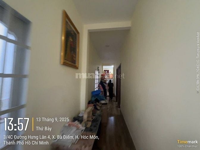 Bán nhà sát chợ củ cải học mon