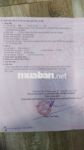 Quán ăn vặt 72m2 mặt tiền hẻm Nguyễn Ảnh Thủ, 4 phòng ngủ, Quận 12