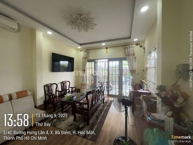 Bán nhà sát chợ củ cải học mon