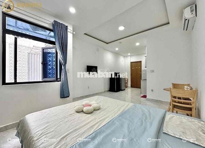 CĂN HỘ STUDIO FULL NỘI THẤT - MÁY GIẶT RIÊNG - Ngay Nguyễn Sơn - Q11