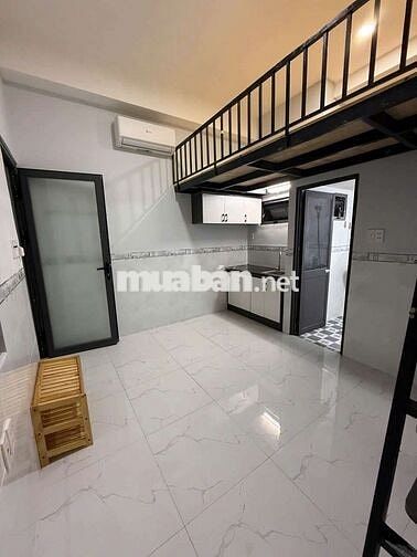 Trống sẵn Duplex ban công full nội thất Ngay Lũy Bán Bích, gần VHU