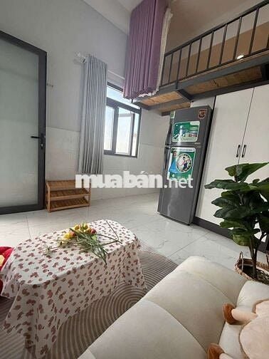 Trống sẵn Duplex ban công full nội thất Ngay Lũy Bán Bích, gần VHU