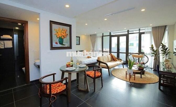 Căn hộ cao cấp 52m2 Núi Trúc, Ba Đình _Full đồ máy giặt riêng