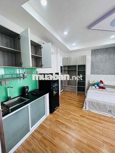Cho thuê căn hộ Studio Ban công Q4 gần ĐH Luật, ĐH Nguyễn Tất Thành