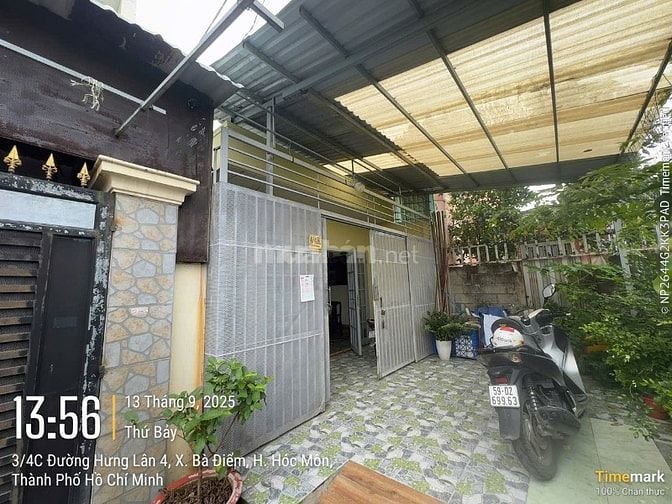 CẦN BÁN NHÀ BÁN GẦN CHỢ ĐẦU MỐI HÓC MÔN