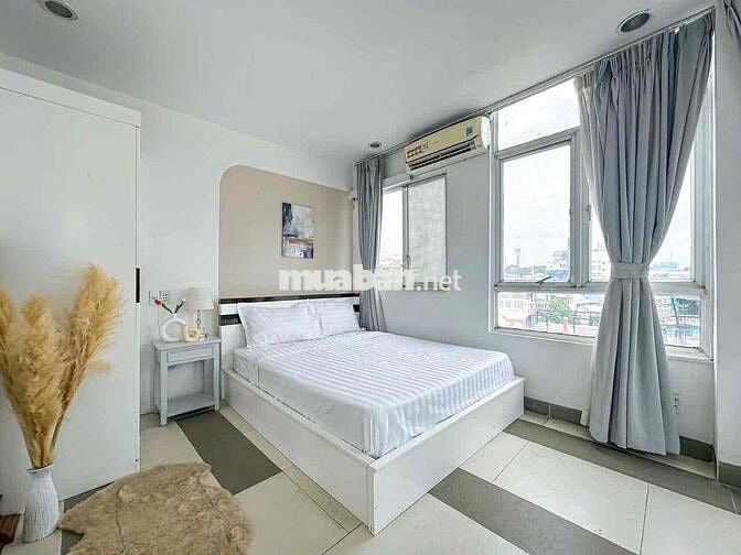 CH 1PN/2PN FULL NT CAO CẤP LUXURY - BAN CÔNG NGAY KẾ CHỢ CÂY QUÉO