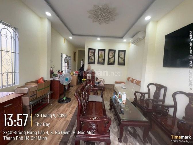 CẦN BÁN NHÀ BÁN GẦN CHỢ ĐẦU MỐI HÓC MÔN