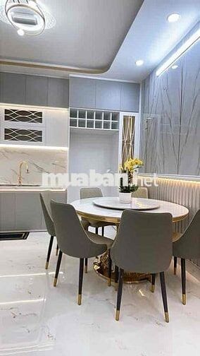 Huỳnh tấn phát sát nách phú mỹ hưng ,diện tích 60,8m2 , 3 tầng ,4phòng