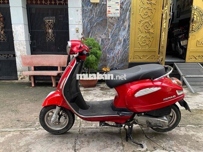 Vespa 50cc 2019 đỏ Zin100% SD19000km bs.tphcm