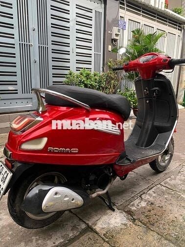 Vespa 50cc 2019 đỏ Zin100% SD19000km bs.tphcm