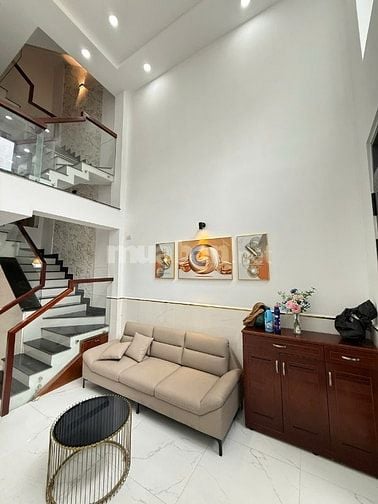 CHO THUÊ NHÀ 4 TẦNG ĐÀY ĐỦ NỘI THẤT HẺM Ô TÔ HUỲNH VĂN NGHỆ Q.TÂN BÌNH