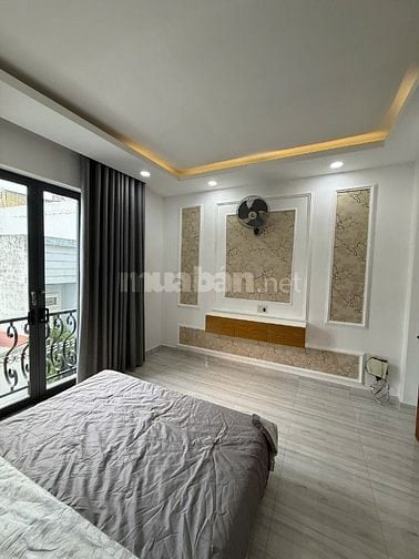 CHO THUÊ NHÀ 4 TẦNG ĐÀY ĐỦ NỘI THẤT HẺM Ô TÔ HUỲNH VĂN NGHỆ Q.TÂN BÌNH