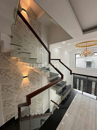 CHO THUÊ NHÀ 4 TẦNG ĐÀY ĐỦ NỘI THẤT HẺM Ô TÔ HUỲNH VĂN NGHỆ Q.TÂN BÌNH