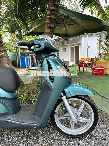 SH Nhập Ý 2007 màu xanh đá xe rin mộc bs 4 số