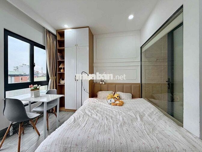 STUDIO BAN CÔNG FULL NỘI THẤT MÁY GIẶT RIÊNG NGAY GẦN EMART GÒ VẤP