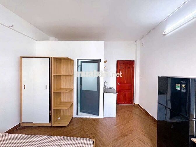 STUDIO FUL NỘI THẤT BAN CÔNG NGAY TRUNG TÂM GÒ VẤP TIỆN ĐI VLU,IUH,NTT