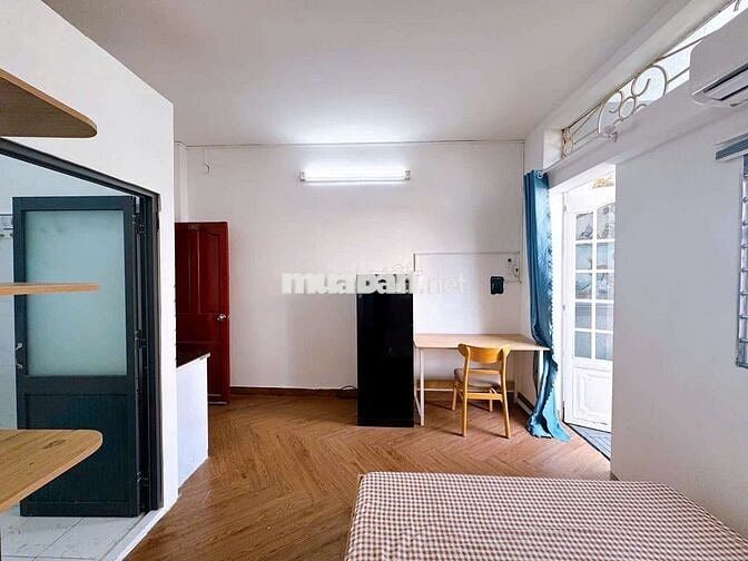 STUDIO FUL NỘI THẤT BAN CÔNG NGAY TRUNG TÂM GÒ VẤP TIỆN ĐI VLU,IUH,NTT