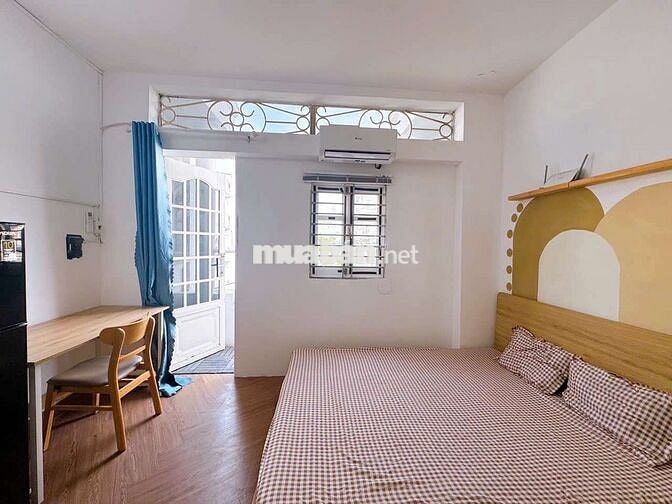 STUDIO FUL NỘI THẤT BAN CÔNG NGAY TRUNG TÂM GÒ VẤP TIỆN ĐI VLU,IUH,NTT