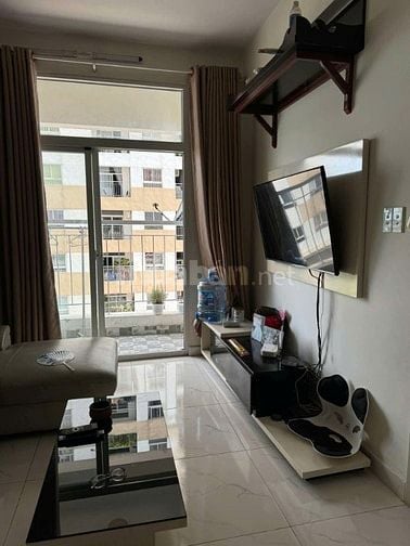 Chung cư Hoa Sứ, P7, Phú Nhuận, 75m3, 2 PN, Nội thất, 12tr/tháng