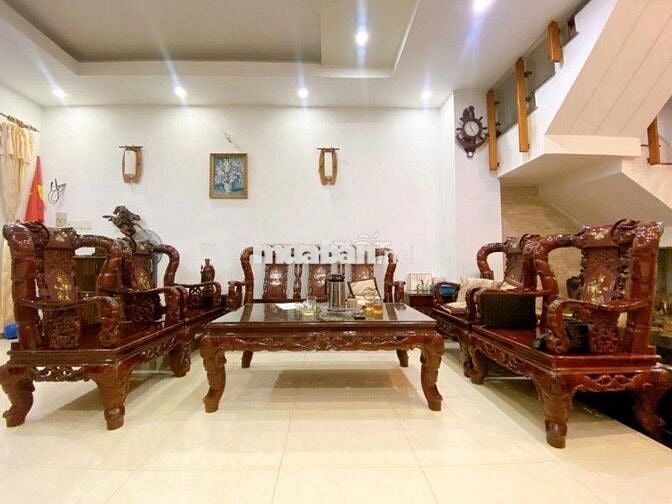 Xe hơi Ngủ trong nhà, 66m2, Ngang 4,9m, Đặng Thuỳ Trâm,  Bình Thạnh,